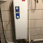 DAT elektrische CV ketel gemonteerd - eenvoudige vervanging van traditionele gasketel