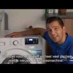 Modern wasmachine met volautomatische functies voor overwogen keuze bij kleding wassen