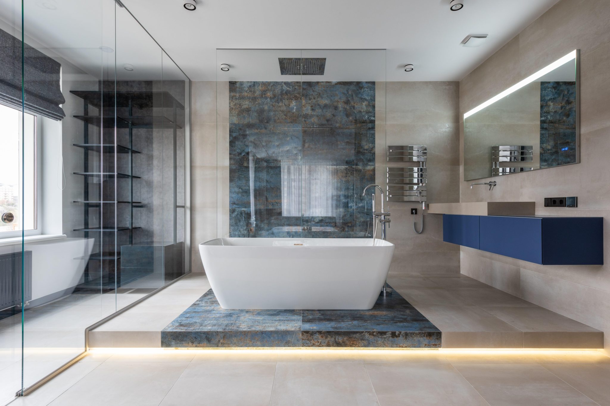 Blog Moderne badkamer met nieuwe kunststof kozijnen voor duurzaamheid en stijl