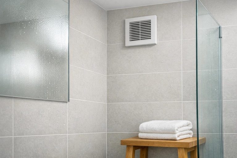 Goed ventilatiesysteem in badkamer voorkomt vochtproblemen en verlengt de levensduur van materialen